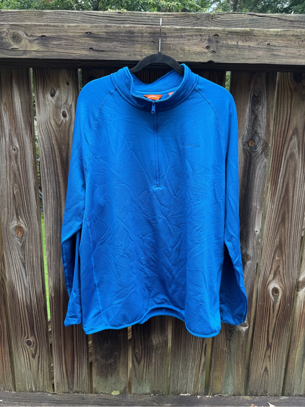 Merrell Royal Blue Active Crew 1/4 Zip Shirt/Jacket